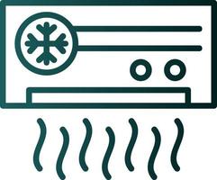 Air Conditioner Vector Icon Design
