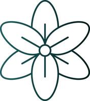 Delphinium Vector Icon Design