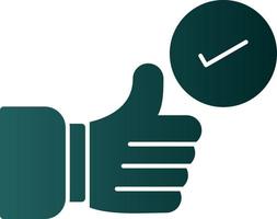 Agree Vector Icon Design