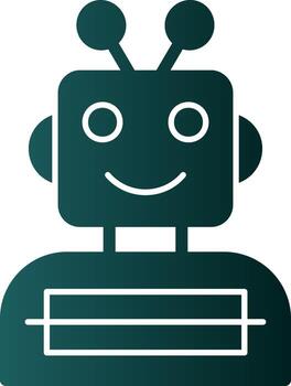 Robotics Engineering Vector Icon Design