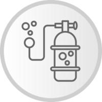 Oxygen Cylinder Vector Icon