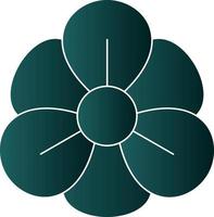 Nasturtium Vector Icon Design