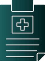 Health Report Vector Icon Design