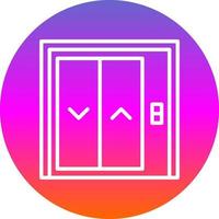 Elevator Vector Icon Design