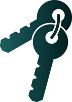 Keys Vector Icon Design