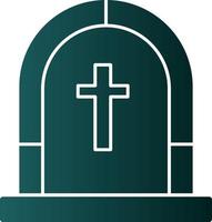 diseño de icono de vector funerario