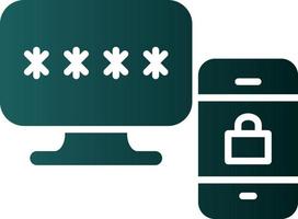 Two Step Verification Vector Icon Design