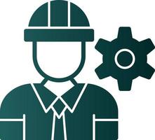 Engineer Vector Icon Design