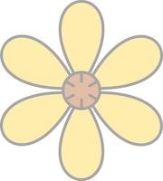 Mint Marigold Vector Icon Design