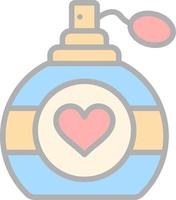 Perfume Vector Icon Design