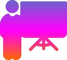 Presentation Vector Icon Design