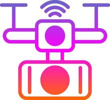 Drone Vector Icon Design