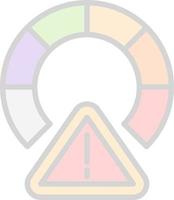 Risk Vector Icon Design