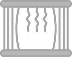 diseño de icono de vector de fuga de prisión