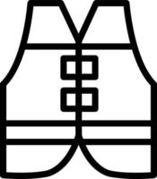 Lifejacket Vector Icon Design
