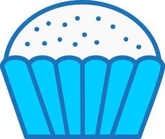 icono de vector de muffin