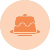 Lava Cake Vector Icon