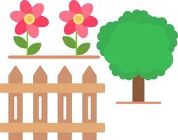 Back Garden Vector Icon Design