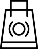 diseño de icono de vector de bolsa