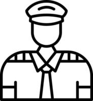 Pilot Vector Icon Design
