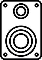 diseño de icono de vector de altavoz