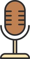 Microphone Vector Icon Design