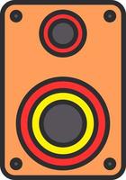 Speaker Vector Icon Design