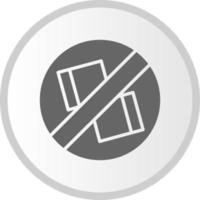 No Sugar Vector Icon