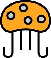 Jellyfish Vector Icon Design