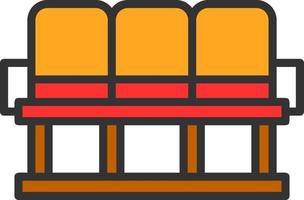Sitting Area Vector Icon Design