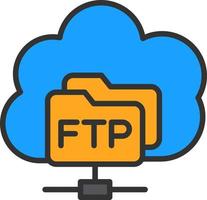 Ftp Vector Icon Design
