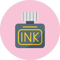 Ink Bottle Vector Icon