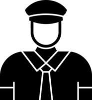 Steward Vector Icon Design