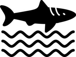 Shark Vector Icon Design
