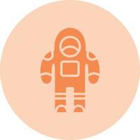 icono de vector de traje de astronauta