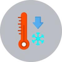 Freezing Vector Icon Design