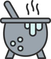 Cauldron Vector Icon