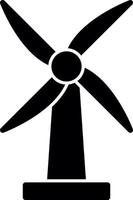 Windmill Vector Icon Design