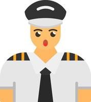 Pilot Vector Icon Design