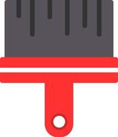 Paint Brush Vector Icon Design