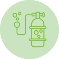 Oxygen Cylinder Vector Icon