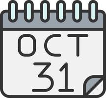 October 31st Vector Icon