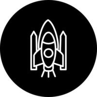 Space Shuttle Vector Icon