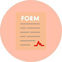 Form Vector Icon