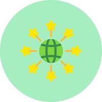 Global Network Vector Icon