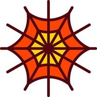 Spider Web Vector Icon
