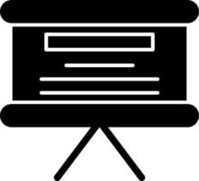 White Board Vector Icon Design