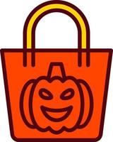 icono de vector de bolsa de compras