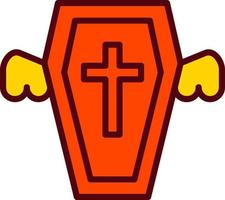 Coffin Vector Icon