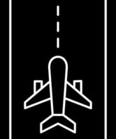 Runway Vector Icon Design